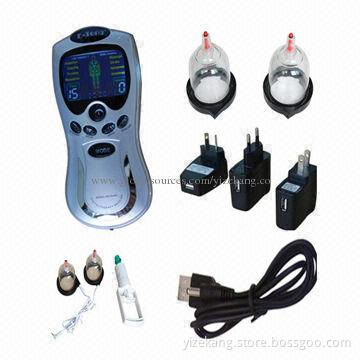 Tens Digital Therapy Machine with Cupping Function, 24.5*19.5*5cm Size of Colored Box